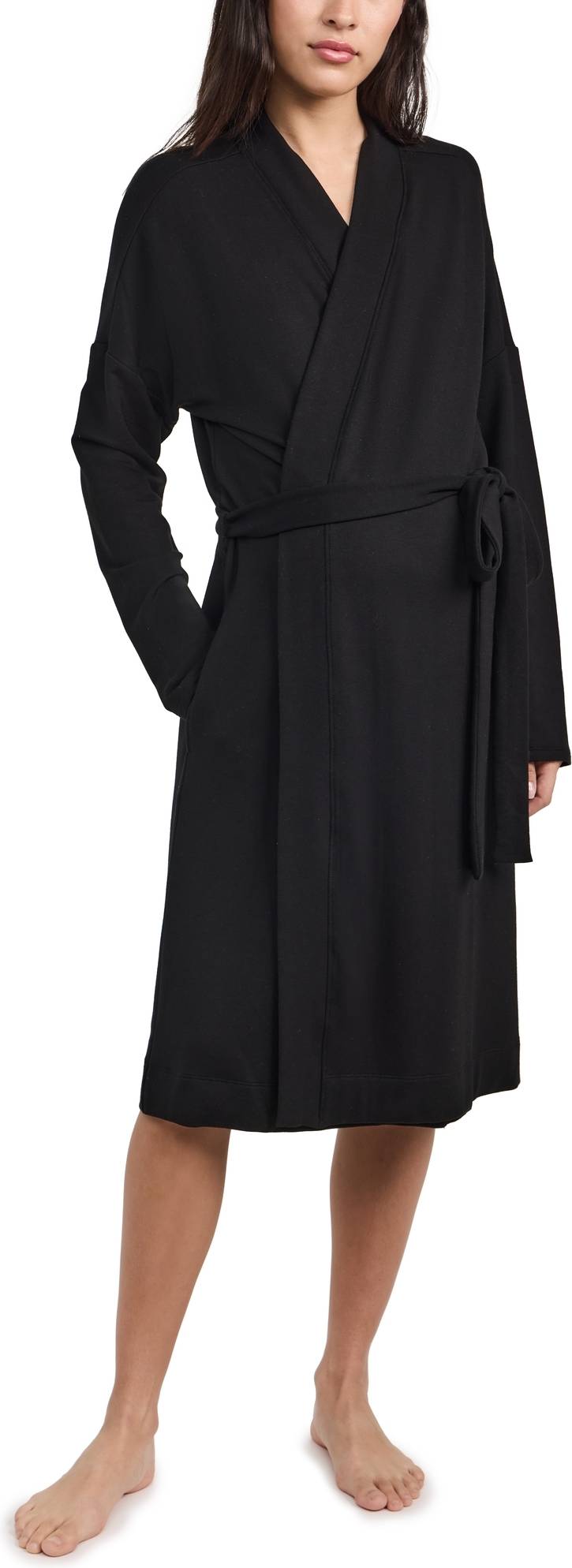 The Maternity Robe Black