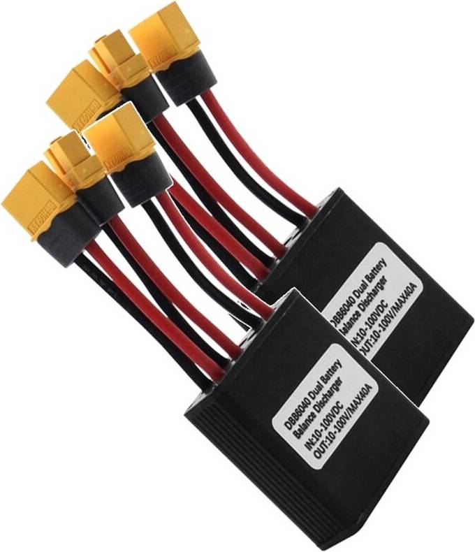 2PCS Double Battery Parallel Module XT60H