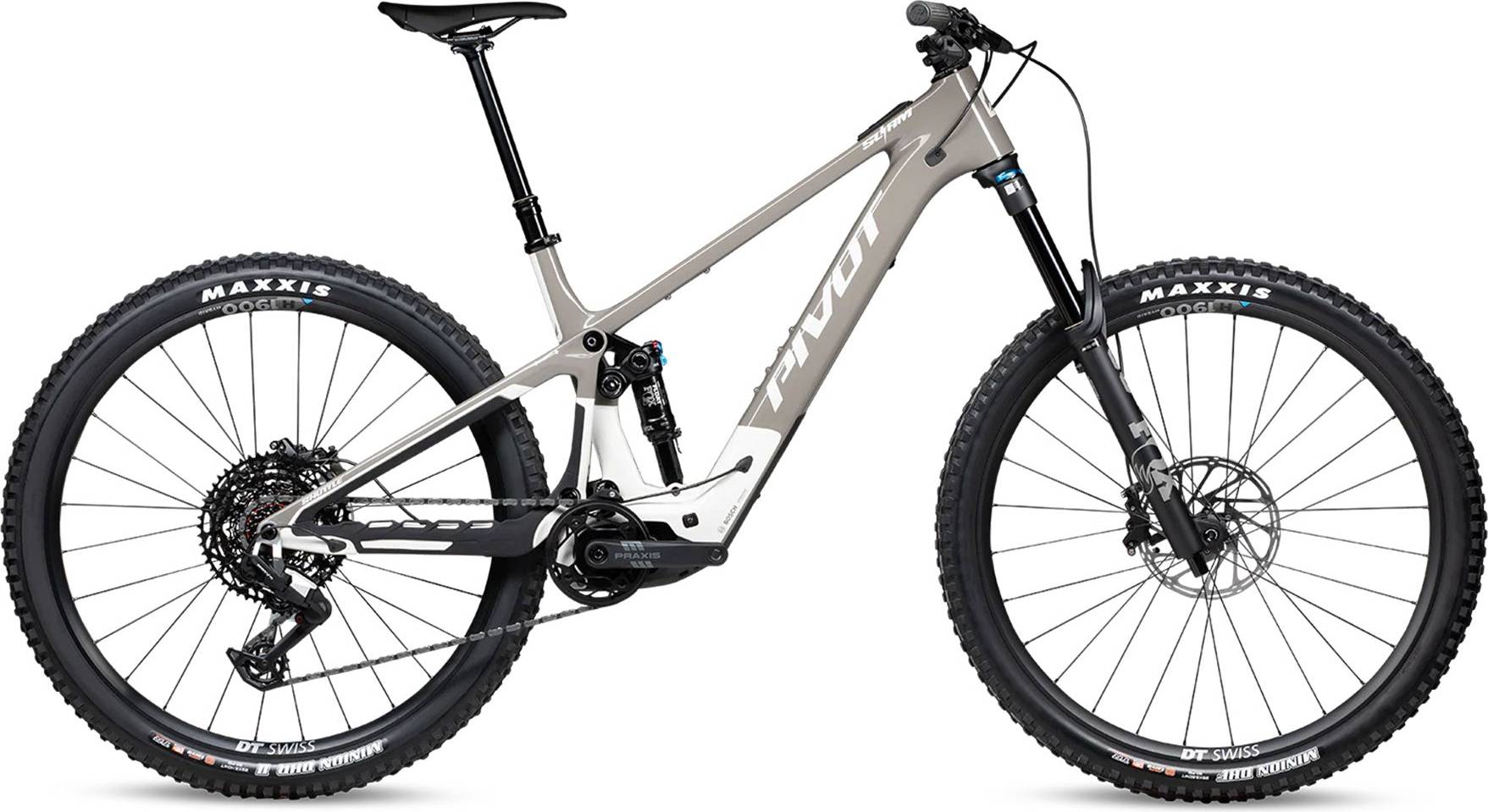 Pivot Shuttle SL AM Ride Eagle Transmission Bike, Frame Size M - Grey