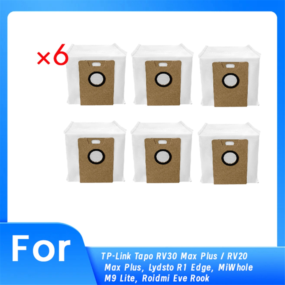 Tauoh 6 Pcs Dust Bag for RV30 RV20 R1 Edge MiWhole M9 Lite