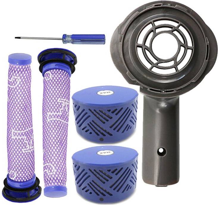 Tlily Motor Rear Cover Pre Post HEPA Filter Set Vacuum Cleaner