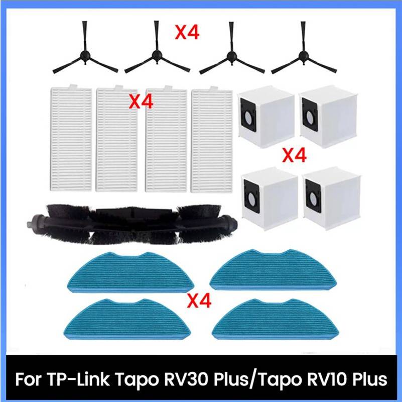 Tapo rv30 Typecat 17PCS Tapo RV30 RV10 Vacuum Cleaner Parts