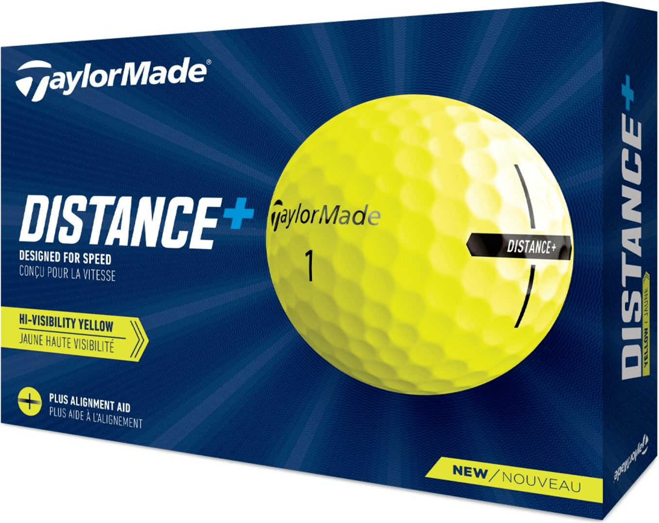 TaylorMade Distance Plus Yellow