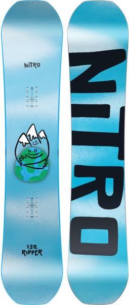 Nitro Ripper Kids Snowboards Light Blue