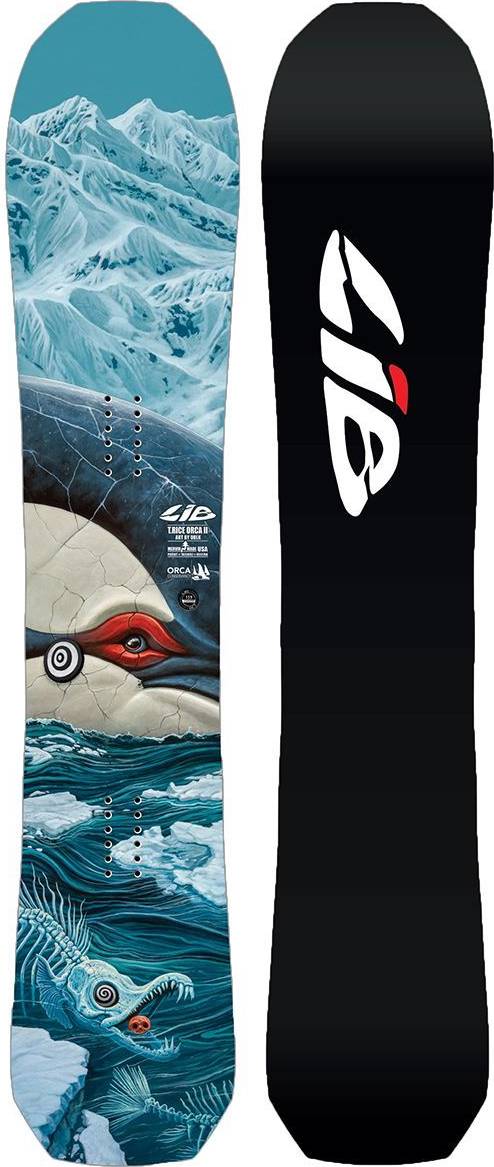 Orca snowboard Lib Tech Orca II Snowboard Multicolor 153
