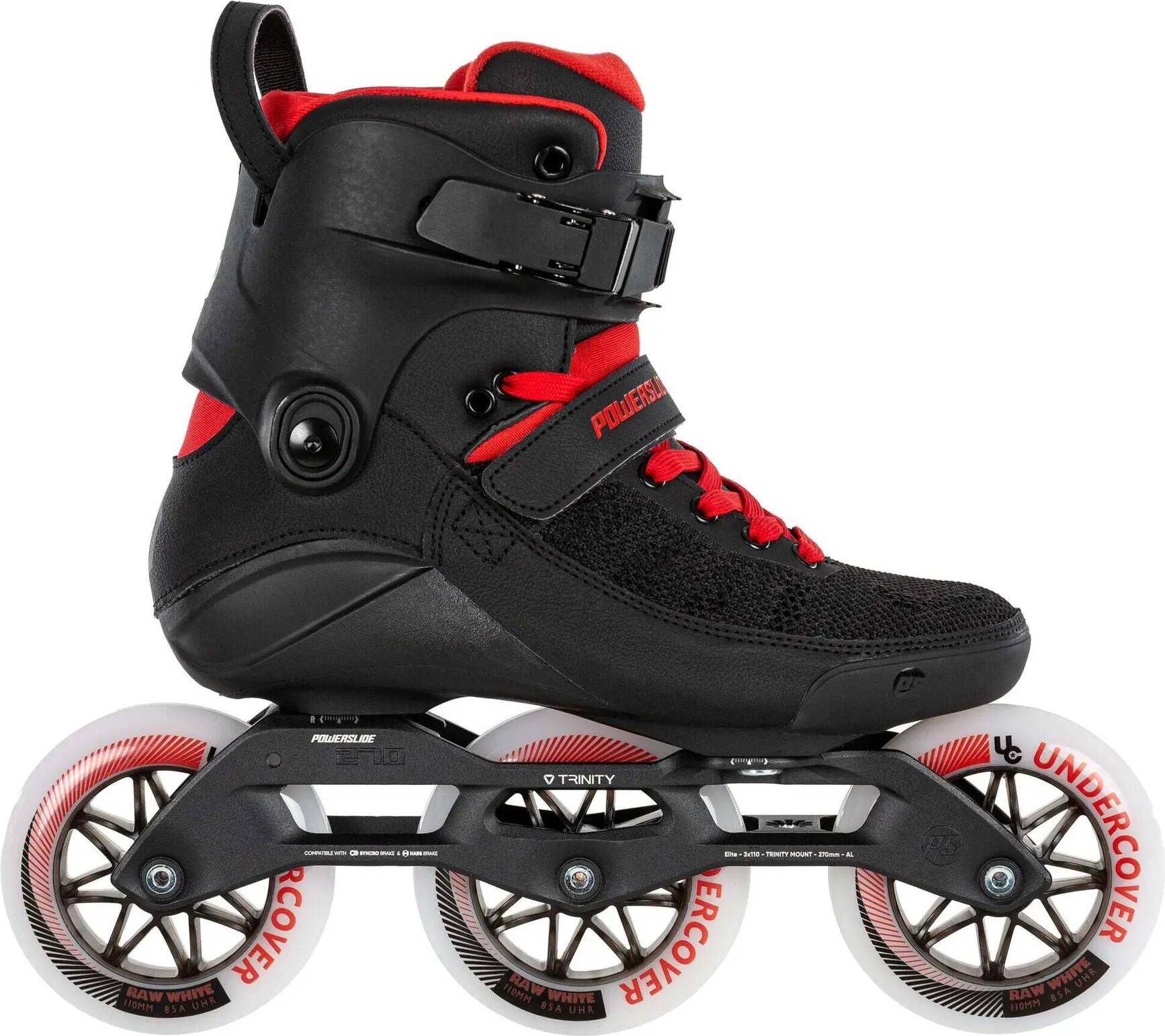 Powerslide Black Fire 110 Rullskridskor Inlines