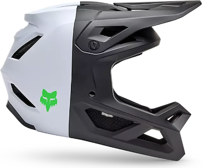 Fox Rampage 5050 Fullface Hjelm Hvid Sort