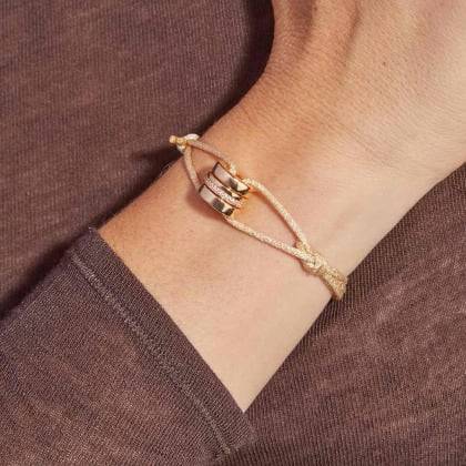 Personalised Sparkling Unity Bracelet