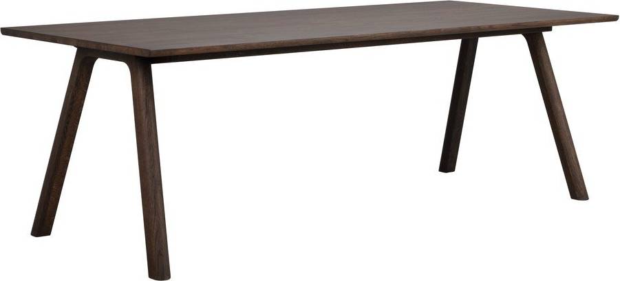 Tavolo Da Pranzo In Rovere Massiccio 95x220 Cm