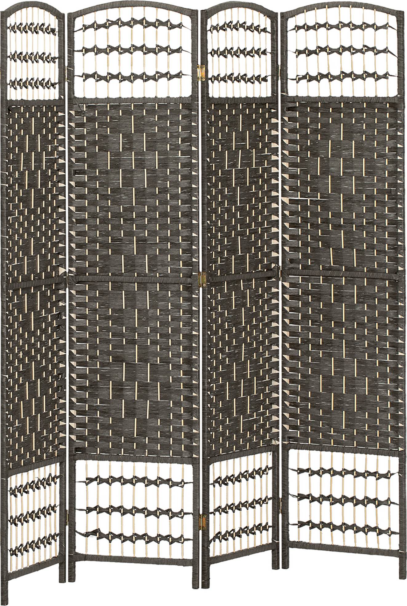 Homcom 4 Panel Folding Privacy Divider Screen Room Divider 4pcs