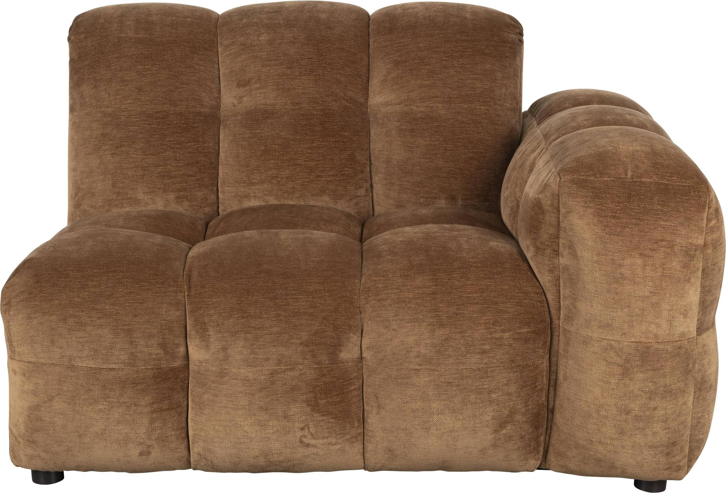 Hill Ceramic Modulsofa Dutchbone Element Valnødbrun Polyester Sofa 1 pers.
