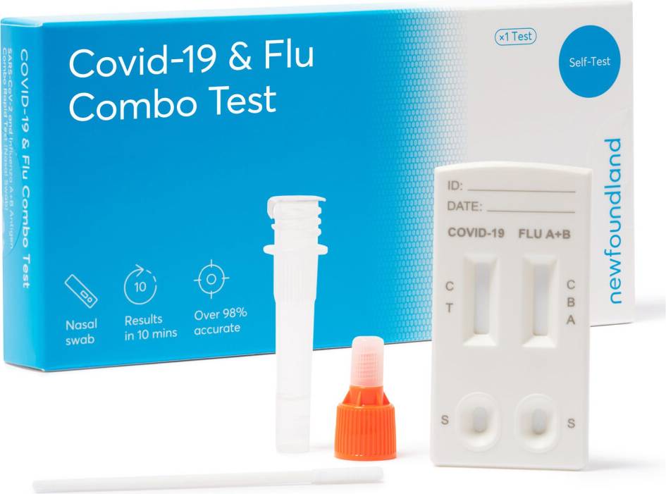 Covid tests COVID Flu Combo Test Kit