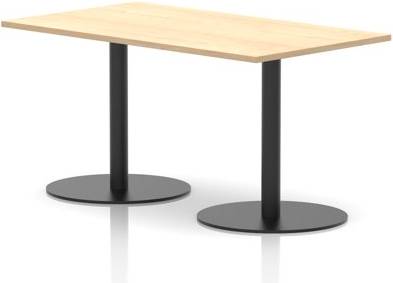 Italia Rectangular Table Maple Top Table