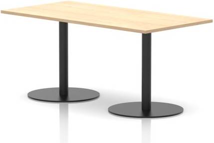 Italia Rectangular Table Maple Top Table