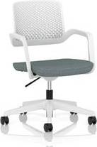 Cosmo Task Operator Chair White Frame Office Chair