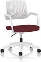Task Operator Chair White Frame