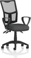 Eclipse III Lever Operator Chair Mesh Back Loop Arms