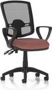 Eclipse II Lever Operator Chair Mesh Back Loop Arms Office Chair