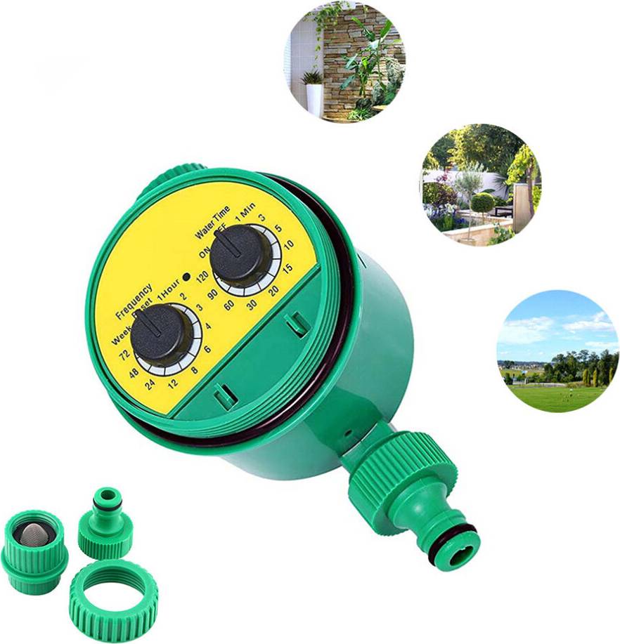 Two Dial Water Timer Automatic Garden Irrigation Controller