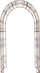B&Q Rose Arch Lea Rounded Top 120 Cm Rust Look