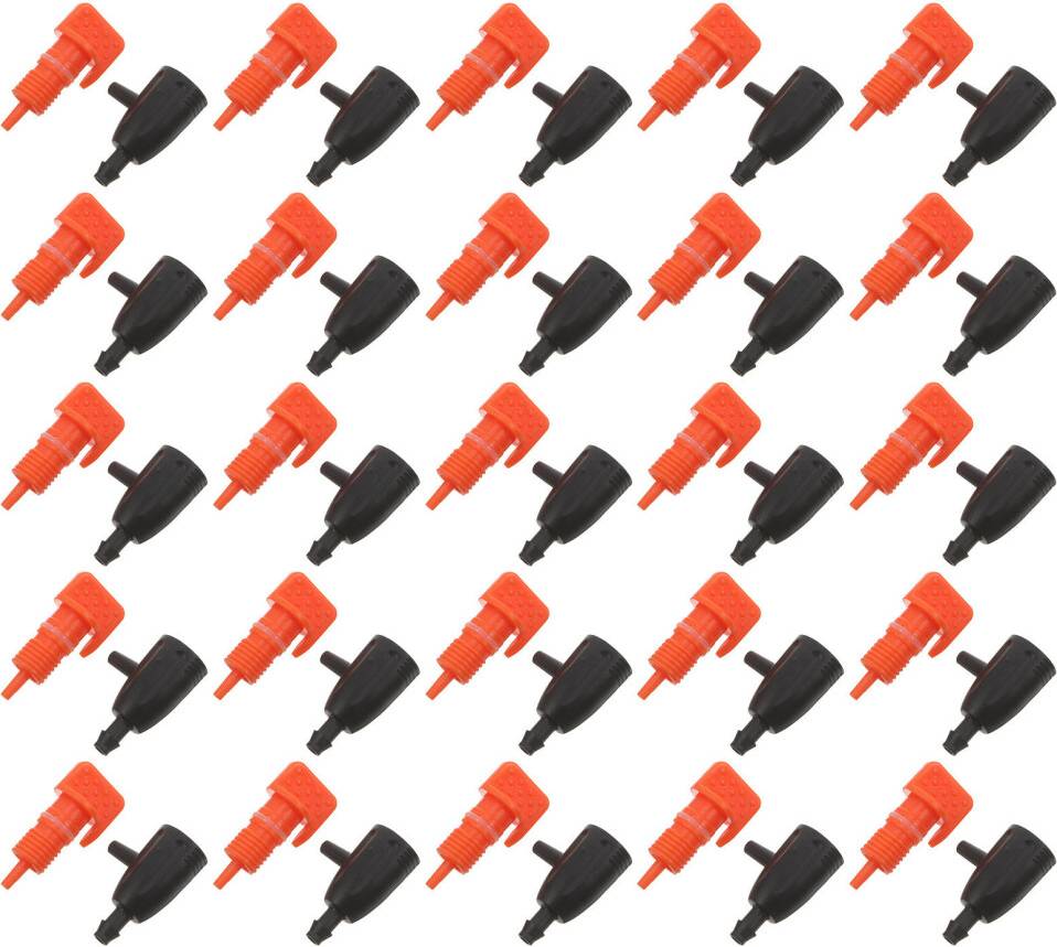iplusmile 60Pcs Adjustable Micro Drip Heads For Garden Irrigation System