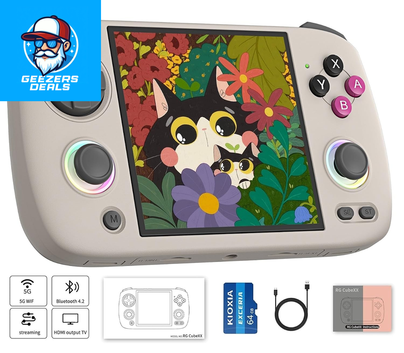 ANBERNIC Rg Cubexx Retro Handheld Game Console
