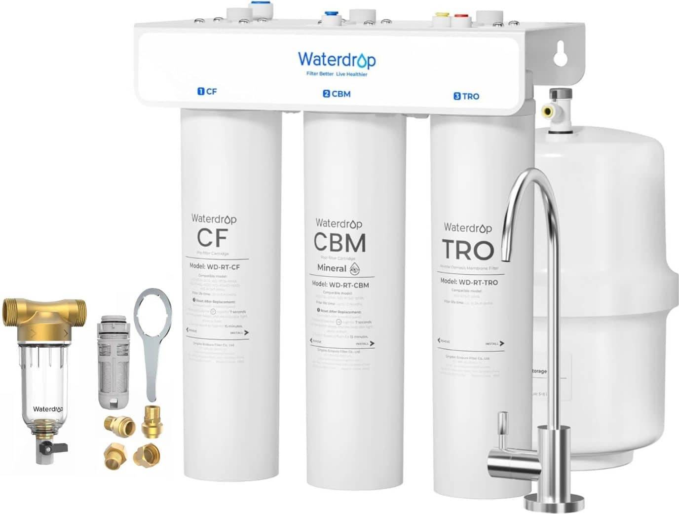 Reverse osmosis system Waterdrop T3-T Remineralization Reverse Osmosis System