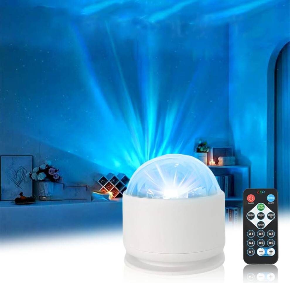 3D Water Ripple Projection Lamp