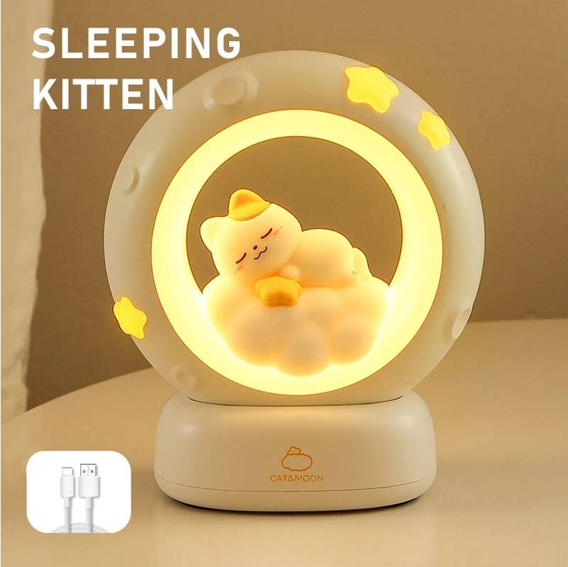 LED Moon Night Light USB Rechargeable