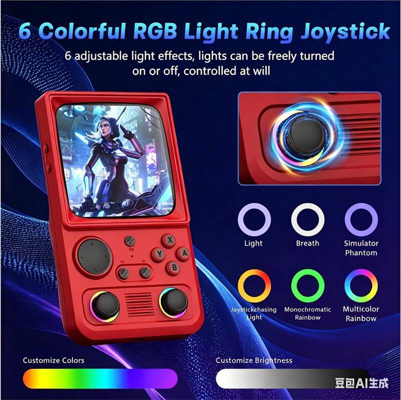 Tauoh R36T Max Handheld Retro Spielkonsole