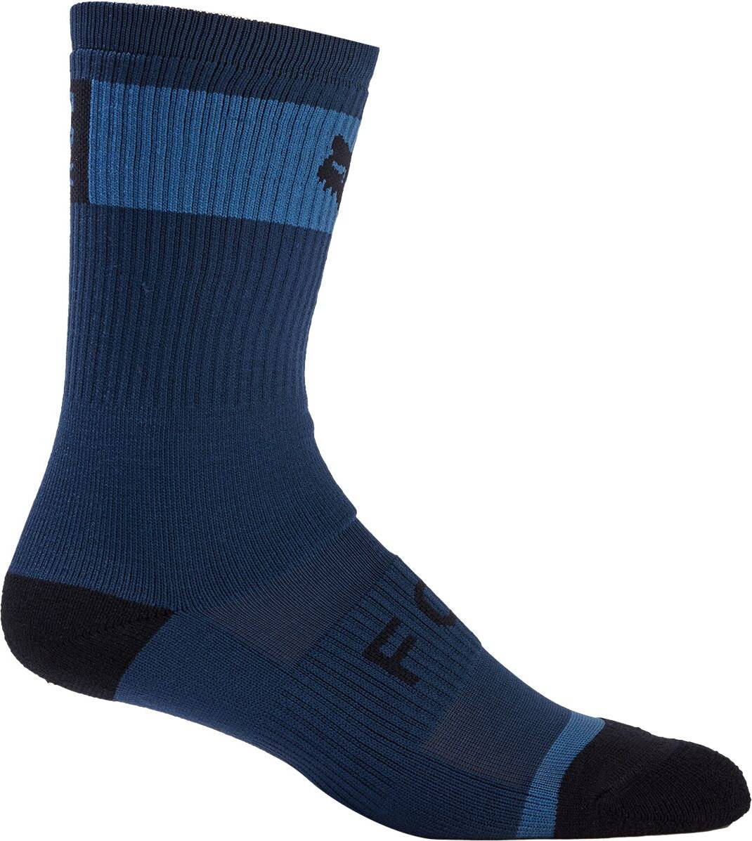 Fox Racing 8in Defend Winter Sock Midnight - Men's