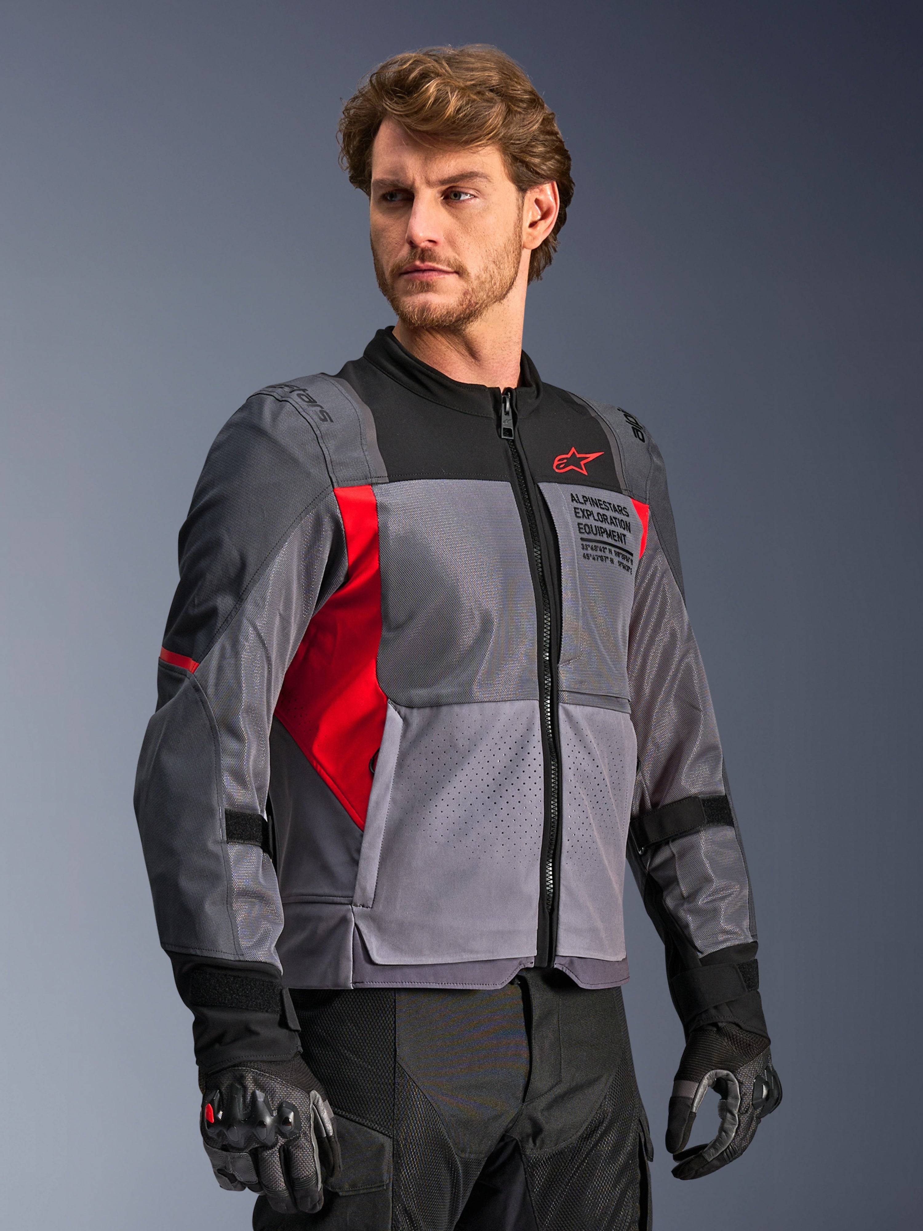 Alpinestars Jacket St-2 Air Gy/Rd