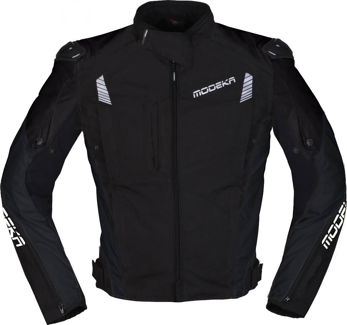 Modeka Lineos Textiljacke - Schwarz