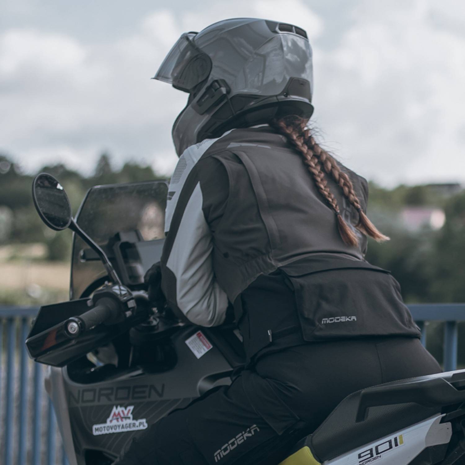 Modeka Hydron Waterproof Ladies Motorcycle Jacket