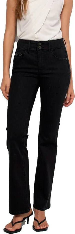 Push In Jeans Bomuld - Sort