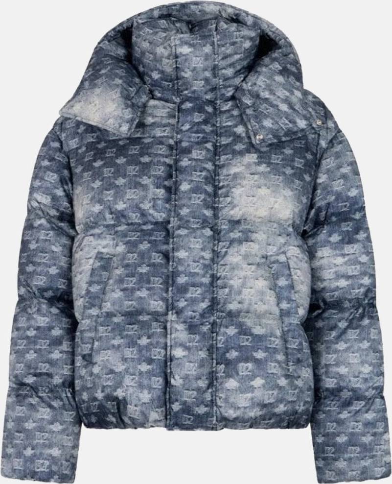 DSquared2 Monogram Down Jacket - Blue
