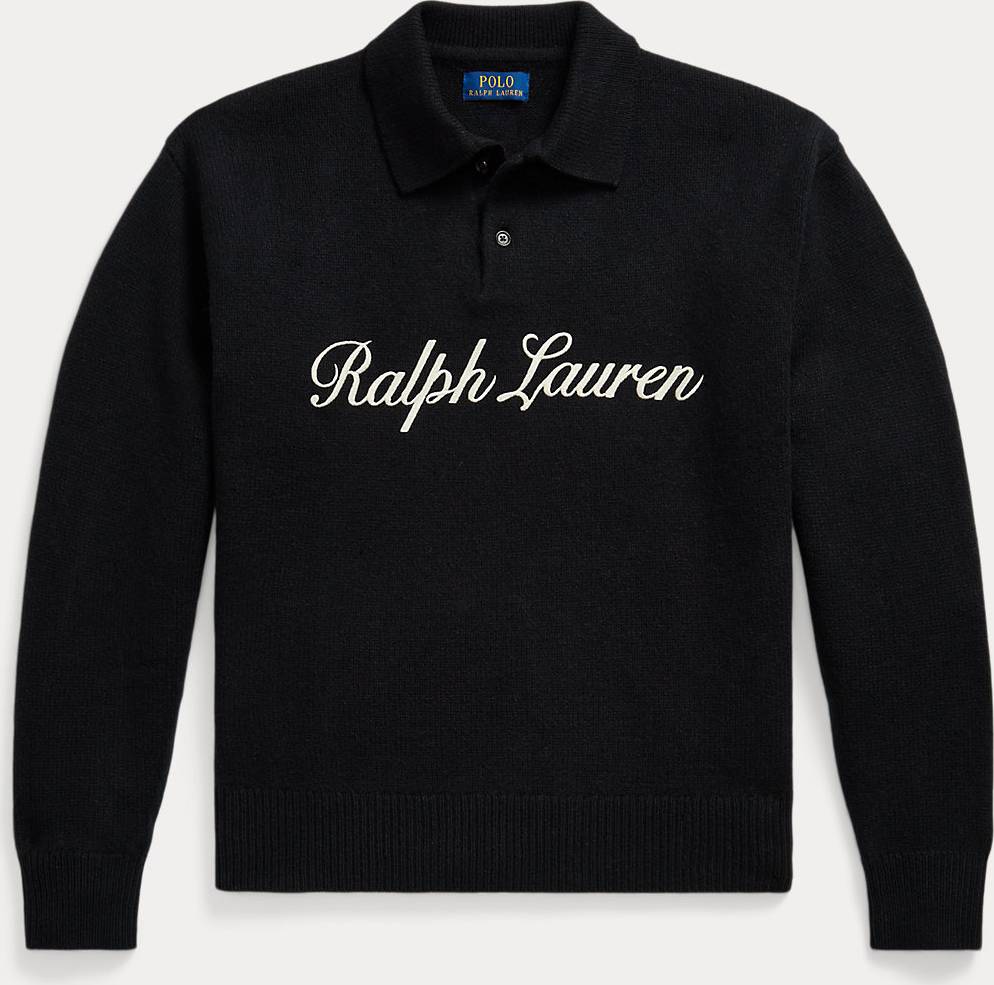Polo Ralph Lauren Rugby Toppe Herre Pullover - Sort/Hvid