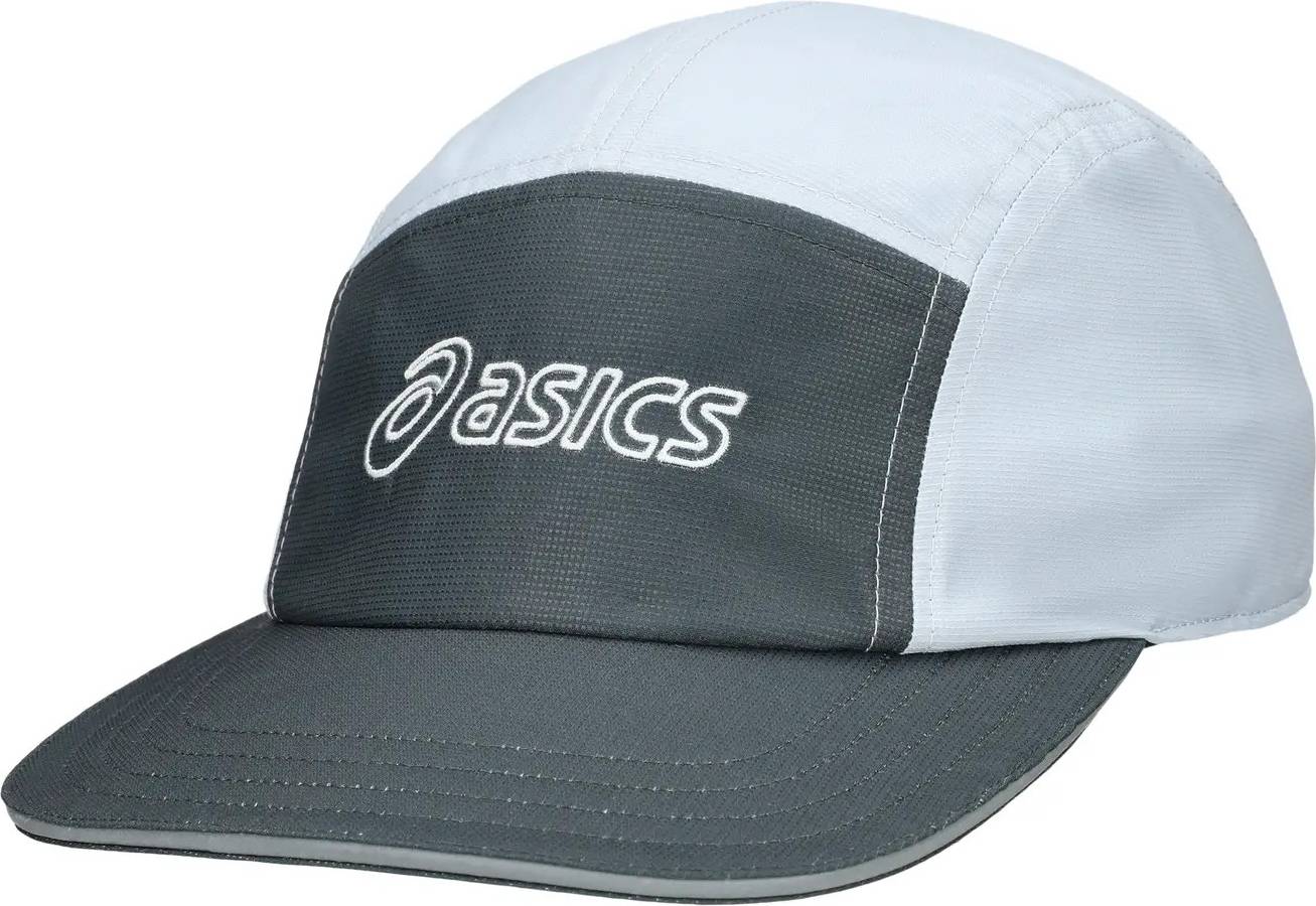 Asics Performance Running 5 Panel Cap Pure Silver