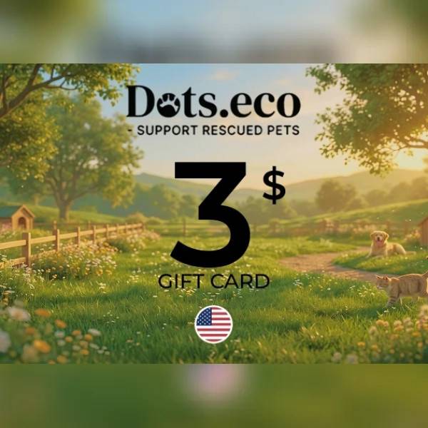 Support Rescued Pets Gift Card 3 USD Key