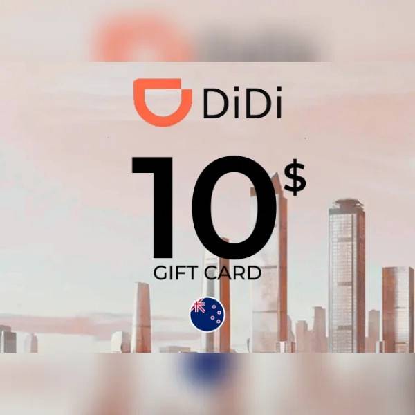 Didi Rideshare Gift Card 10 NZD