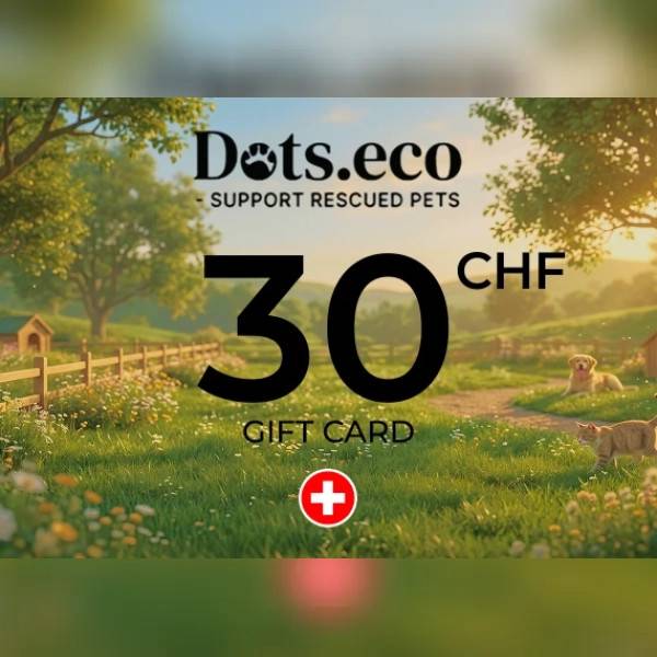Dots.eco Support Rescued Pets Gift Card 30 CHF