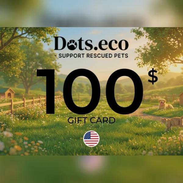 Support Rescued Pets Gift Card 100 USD