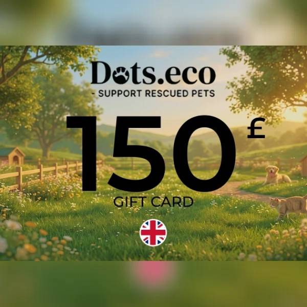 Dots.eco Support Rescued Pets Gift Card £150