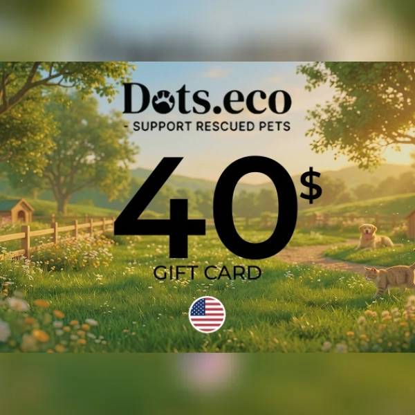 Support Rescued Pets Gift Card 40 USD