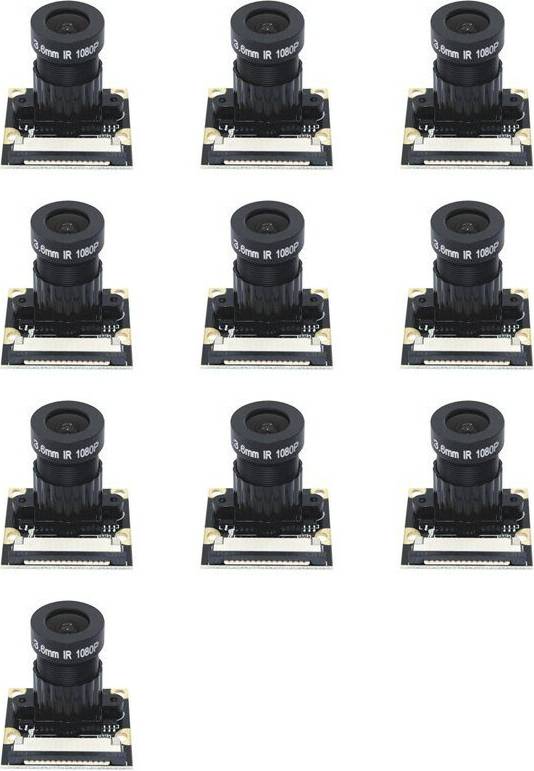 Torribaly 10X 5MP OV5647 Camera Module