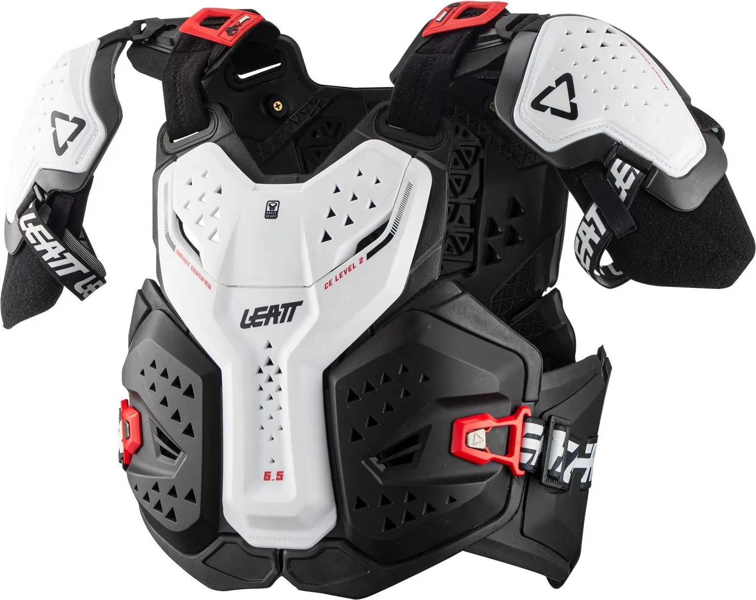 LEATT 6.5 Pro Chest Protector - Blanco