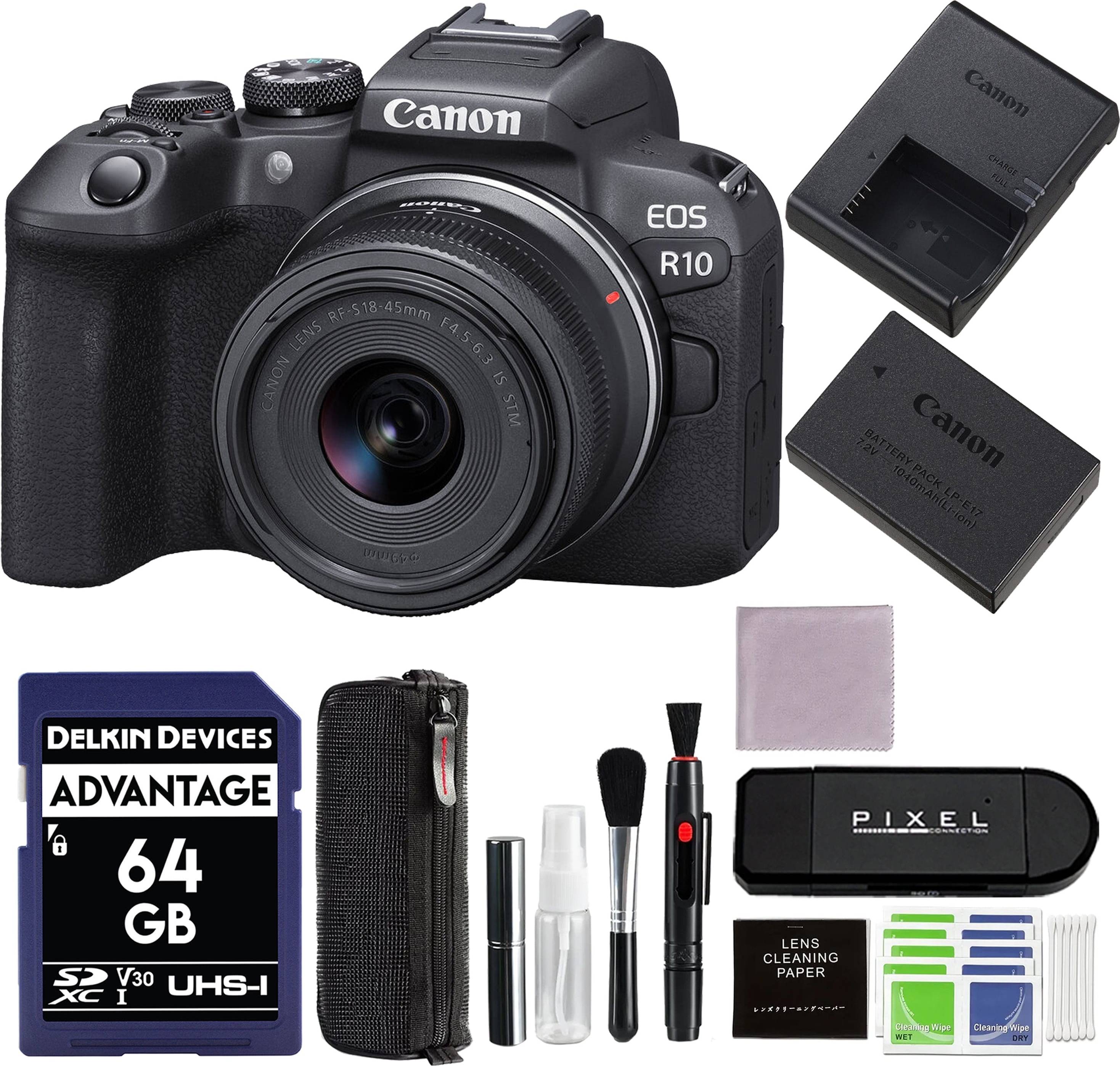 Canon r10 Canon EOS R10 Mirrorless Camera 18-45mm Lens
