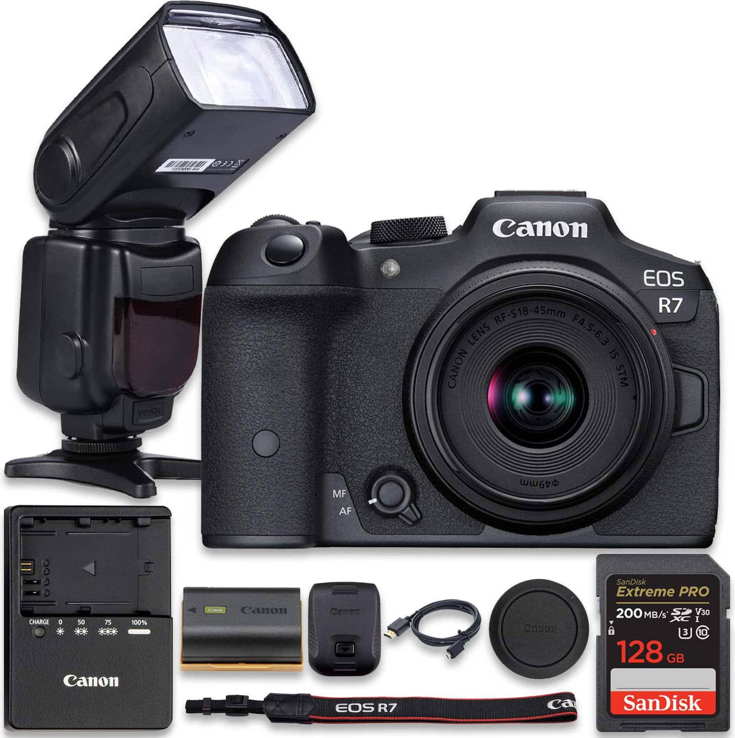 Eos r7 Canon EOS R7 Mirrorless Camera 128GB