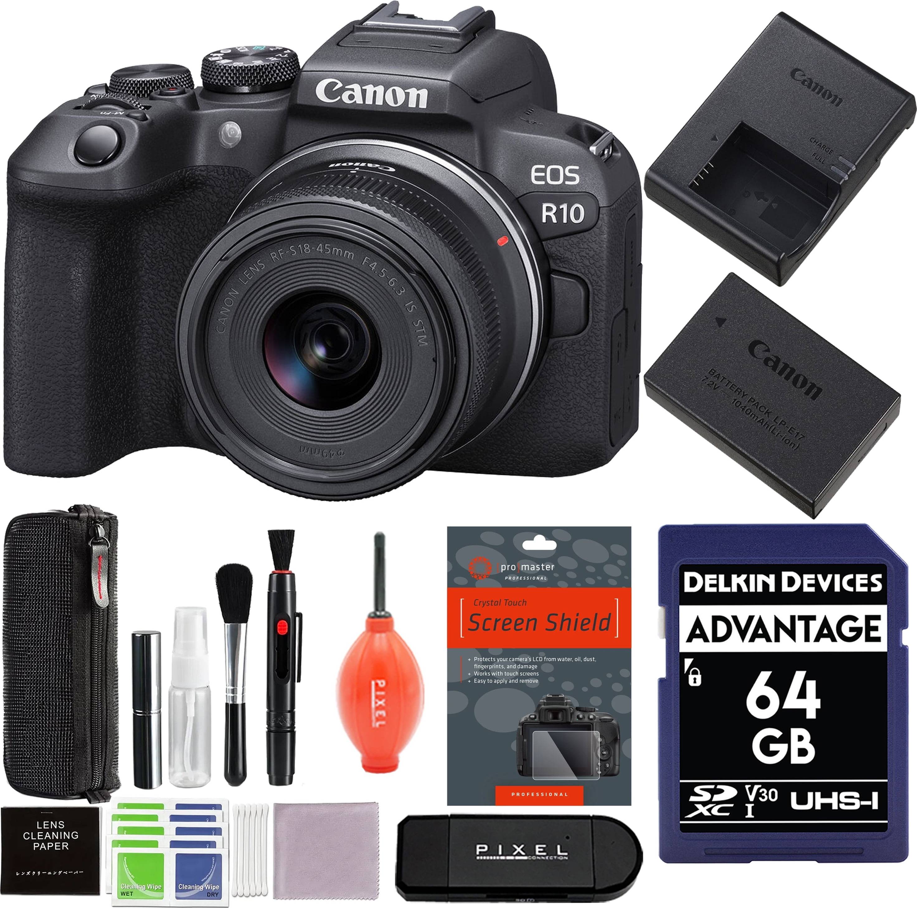 Canon r10 Canon EOS R10 Mirrorless Camera 18-45mm Lens