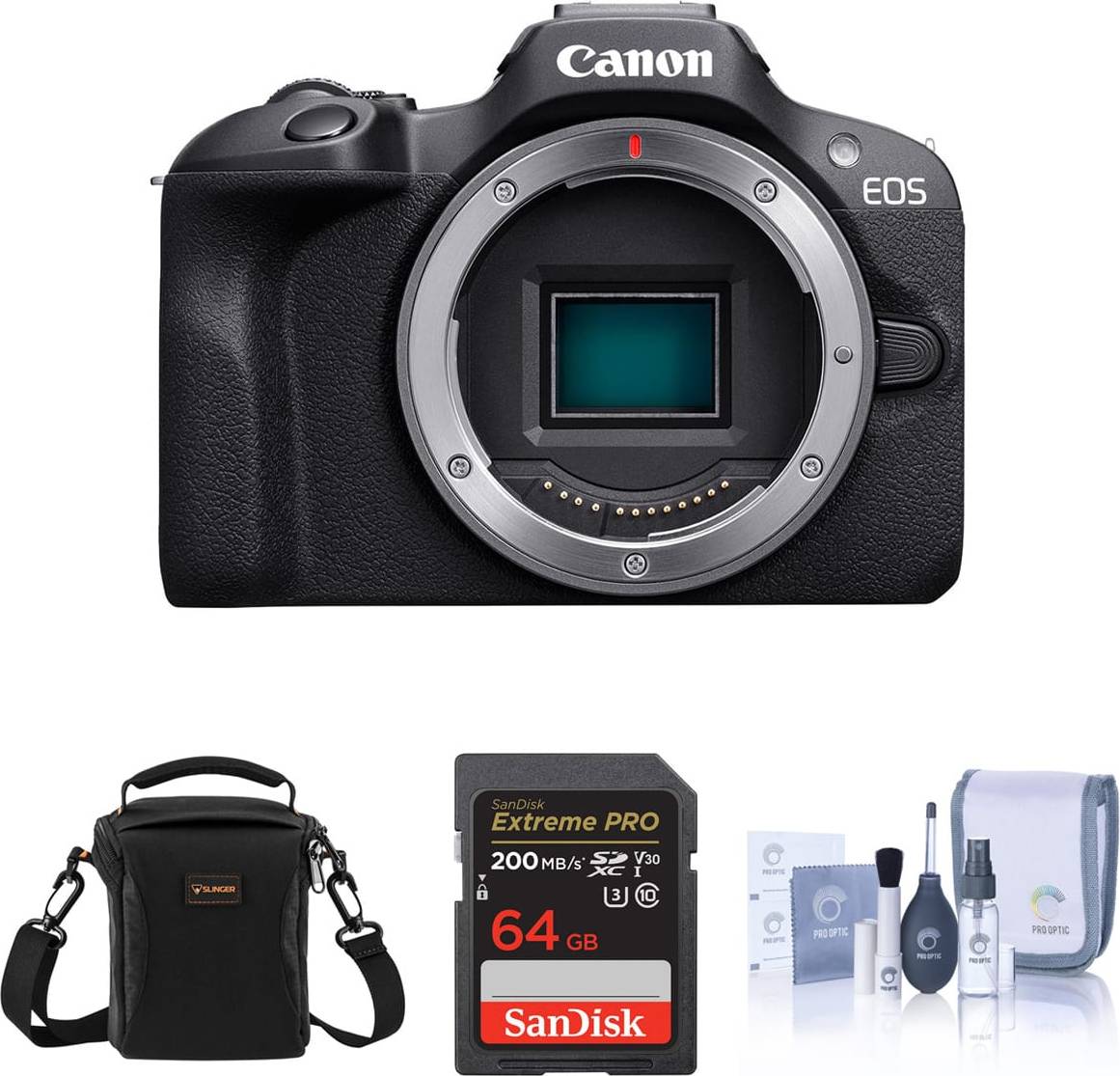 Canon r100 Canon EOS R100 Mirrorless Camera 64GB Memory Card
